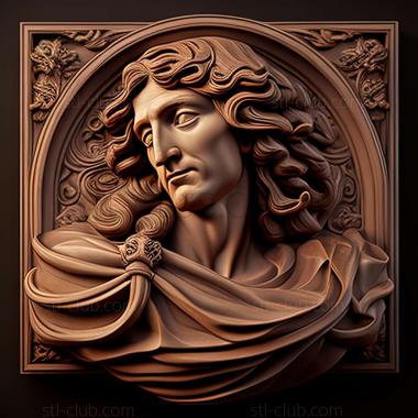 3D model sandro botticelli (STL)